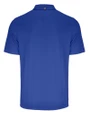 Mannequin Back View of a Tour Blue Cutter & Buck Forge Eco Stretch Recycled Mens Polo
