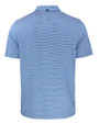 Mannequin back view of a Digital and White Cutter & Buck Forge Eco Double Stripe Stretch Recycled Mens Polo