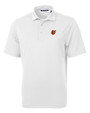 Baltimore Orioles Cooperstown Cutter & Buck Virtue Eco Pique Recycled Mens Polo WH_MANN_HG 1