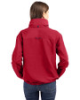 Atlanta Braves Cooperstown Cutter & Buck Charter Eco Recycled Womens Full-Zip Jacket Cardinal Red Back