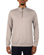 Cutter & Buck Stealth Heathered Quarter Zip Mens Pullover POL PRO_HG 1
