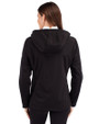 Houston Astros Cooperstown Cutter & Buck Evoke Softshell Recycled Full Zip Womens Jacket Black Back
