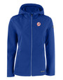 New York Yankees Cooperstown Cutter & Buck Evoke Eco Softshell Recycled Full Zip Womens Jacket TBL_MANN_HG 1