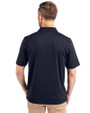 San Diego Padres Cooperstown Cutter & Buck Forge Stretch Mens Big & Tall Polo Liberty Navy Back