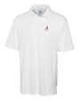 Alabama Crimson Tide Alumni Cutter & Buck CB Drytec Genre Textured Solid Mens Big and Tall Polo White Mannequin