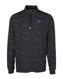 Tampa Bay Rays Cooperstown Cutter & Buck Traverse Camo Print Stretch Quarter Zip Mens Big and Tall Pullover BL_MANN_HG 1