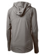 Auburn Tigers Alumni Cutter & Buck Adapt Eco Knit Hybrid Recycled Womens Full Zip Jacket Elemental Grey Mannequin Back