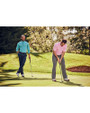 Two men golfing 
