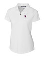 Los Angeles Angels Cooperstown Cutter & Buck Forge Stretch Womens Short Sleeve Polo WH_MANN_HG 1