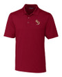 Florida State Seminoles Alumni Cutter & Buck Forge Stretch Mens Polo Chutney Mannequin