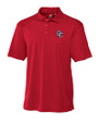 Washington Nationals Cooperstown Cutter & Buck Genre Textured Solid Mens Polo Red Mannequin