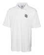 Washington Nationals Cooperstown Cutter & Buck Genre Textured Solid Mens Polo White Mannequin