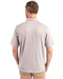 Auburn Tigers Alumni Cutter & Buck Forge Heathered Stretch Mens Polo Polished Heather Back
