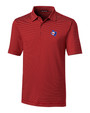 Texas Rangers Cooperstown Cutter & Buck Forge Pencil Stripe Stretch Mens Polo CDR_MANN_HG 1