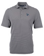 Tampa Bay Rays Cooperstown Cutter & Buck Virtue Eco Pique Stripe Recycled Mens Polo BL_MANN_HG 1