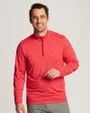 Big & Tall Holman Stripe Half Zip 1