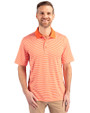 Cutter & Buck Forge Tonal Stripe Stretch Mens Polo CLO PRO_HG 1