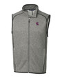 Los Angeles Angels Cooperstown Cutter & Buck Mainsail Sweater-Knit Mens Full Zip Vest POH_MANN_HG 1
