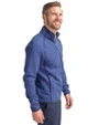 Montreal Expos Cooperstown Cutter & Buck Mainsail Sweater-Knit Mens Full Zip Jacket Tour Blue Heather Side
