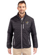 Missouri Tigers Alumni Cutter & Buck Rainier PrimaLoft®  Mens Big and Tall Eco Insulated Puffer Jacket Black Front
