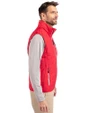 Texas Rangers Cooperstown Cutter & Buck Rainier PrimaLoft® Mens Big and Tall Eco Insulated Full Zip Puffer Vest Red Side