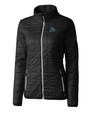 Tampa Bay Rays Cooperstown Cutter & Buck Rainier PrimaLoft®  Womens Eco Insulated Full Zip Puffer Jacket BL_MANN_HG 1