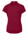 Florida State Seminoles Alumni Cutter & Buck Forge Stretch Womens Short Sleeve Polo Chutney Mannequin Back