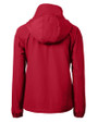 Louisville Cardinals College Vault Cutter & Buck Charter Eco Recycled Womens Full-Zip Jacket Cardinal Red Mannequin Back