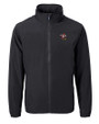 Louisville Cardinals College Vault Cutter & Buck Charter Recycled Packable Mens Full Zip Jacket Black Mannequin