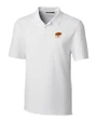Oklahoma State Cowboys Alumni Cutter & Buck Forge Stretch Mens Big and Tall Polo White Mannequin