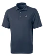 Penn State Nittany Lions Alumni Cutter & Buck Virtue Eco Pique Recycled Mens Big and Tall Polo Navy Blue Mannequin