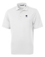 Penn State Nittany Lions Alumni Cutter & Buck Virtue Eco Pique Recycled Mens Big and Tall Polo White Mannequin