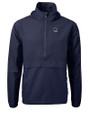 Penn State Nittany Lions Alumni Cutter & Buck Charter Eco Recycled Mens Anorak Jacket Navy Blue Mannequin