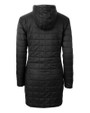 Cutter & Buck Rainier PrimaLoft®  Womens Eco Insulated Hooded Long Coat BL_MANNB_HG 1