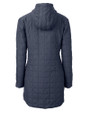 Cutter & Buck Rainier PrimaLoft®  Womens Eco Insulated Hooded Long Coat ANM_MANNB_HG 1