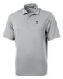 Penn State Nittany Lions Alumni Cutter & Buck Virtue Recycled Featherlight Pique Mens Polo Polished Medium Gray Mannequin