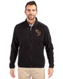 Florida State Seminoles Alumni Cutter & Buck Cascade Eco Sherpa Mens Big & Tall Fleece Jacket Black Front