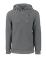 Cleveland Indians Cooperstown Cutter & Buck Roam Eco Half Zip Recycled Mens Pullover Hoodie EG_MANN_HG 1