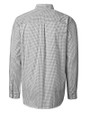 Atlanta Falcons Cutter & Buck Mens Long Sleeve Epic Easy Care Tattersall Black Mannequin Back