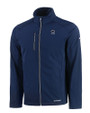 Penn State Nittany Lions Alumni Cutter & Buck Evoke Softshell Recycled Full Zip Mens Jacket Navy Blue Mannequin