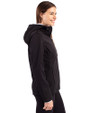 Oklahoma State Cowboys Alumni Cutter & Buck Evoke Softshell Recycled Full Zip Womens Jacket Black Side