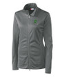 Dayton Dragons Clique Helsa Performance Womens Full Zip Knit Jacket Titan Mannequin