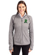 Dayton Dragons Cutter & Buck Mainsail Full Zip Hooded Womens Jacket Polished Heather Front