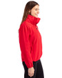 Buffalo Bisons Cutter & Buck Charter Eco Recycled Womens Full-Zip Jacket Red Side