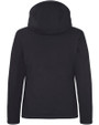 Greenville Drive Clique Equinox Insulated Womens Softshell Jacket Black Mannequin Back