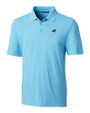 Carolina Panthers Cutter & Buck Forge Stretch Mens Polo Lakeshore Mannequin