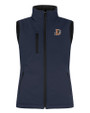 Durham Bulls Clique Equinox Insulated Womens Softshell Vest Dark Navy Mannequin