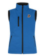 Durham Bulls Clique Equinox Insulated Womens Softshell Vest Royal Blue Mannequin