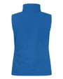 Durham Bulls Clique Equinox Insulated Womens Softshell Vest Royal Blue Mannequin Back