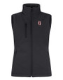 Birmingham Barons Clique Equinox Insulated Softshell Womens Full Zip Vest Black Mannequin